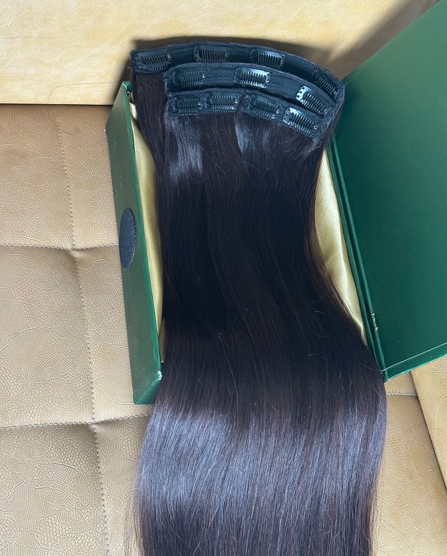 CLIP In 4 piece Volumizer Extension set| HAIRBYPRUMYA