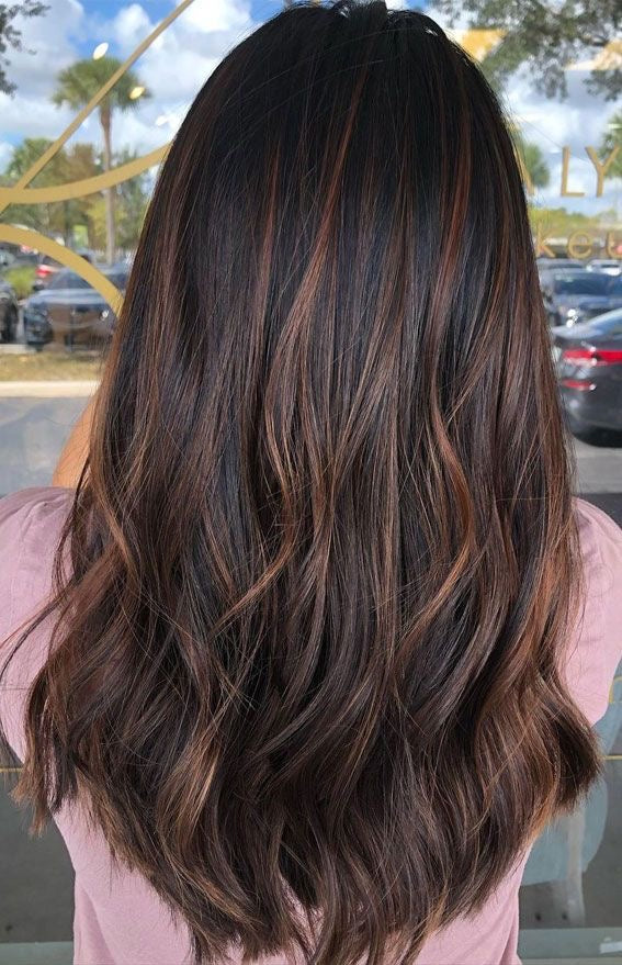 Caramel brown highlights clip in set | HAIRBYPRUMYA