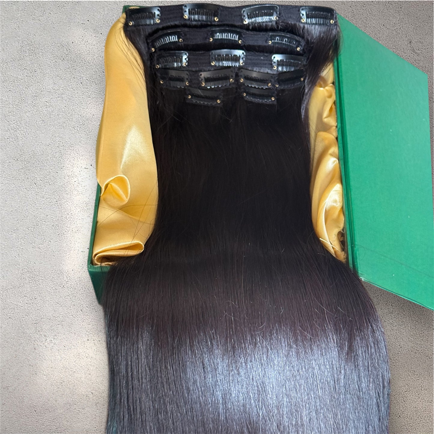 Clip in-7 piece volume extension set |HAIRBYPRUMYA