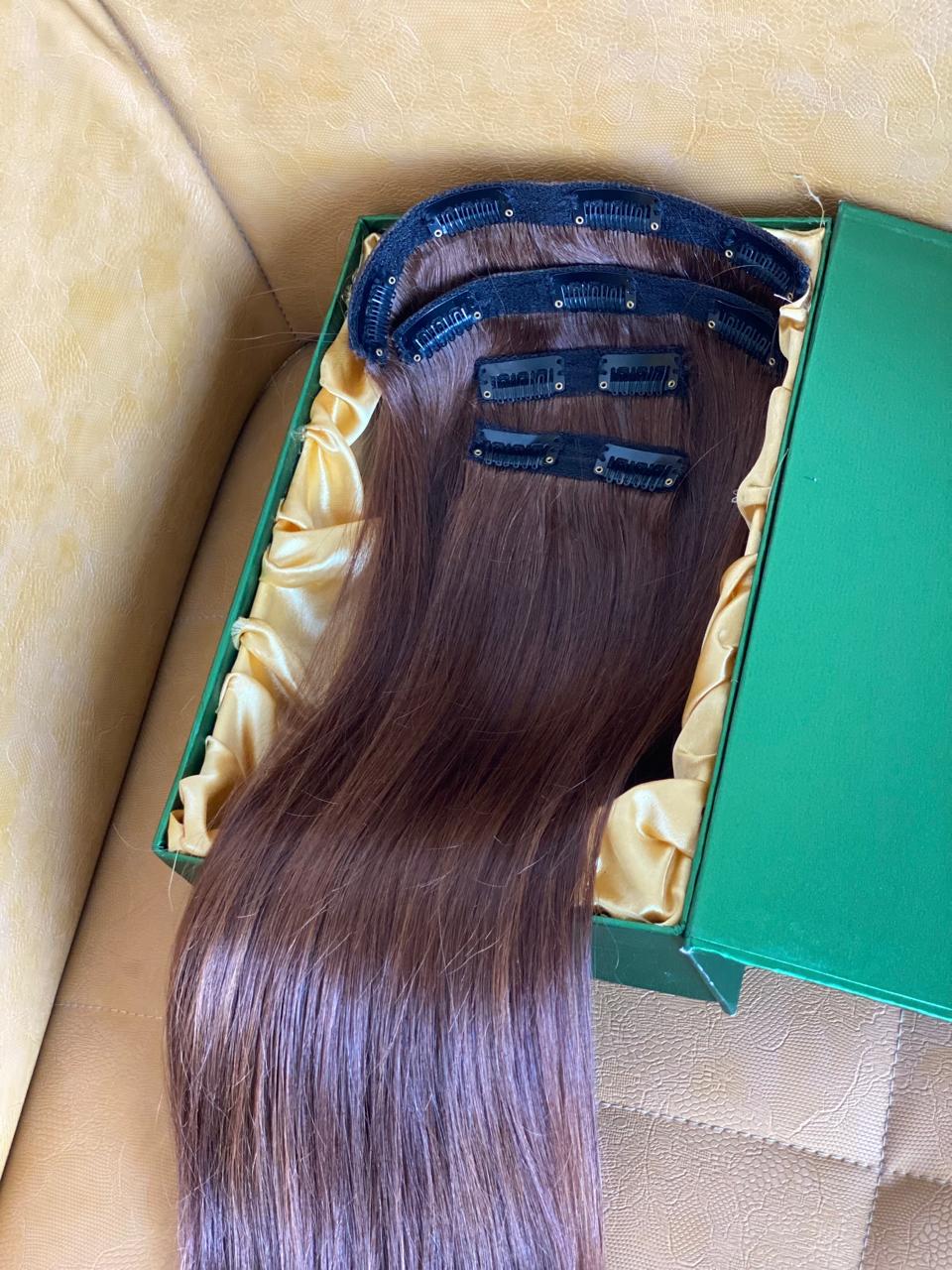 CLIP In  4 piece Volumizer Extension set| HAIRBYPRUMYA